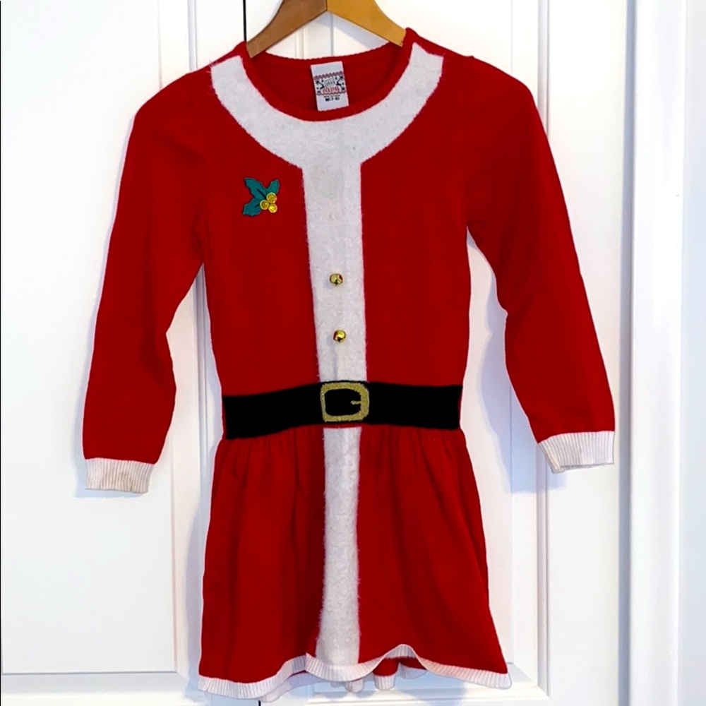 Holiday Sweater Dress  M 7/8 by Well Worn
